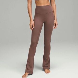 NWOT $118 Lululemon Align High-Rise Mini-Flared Pant 32" Dark Oxide